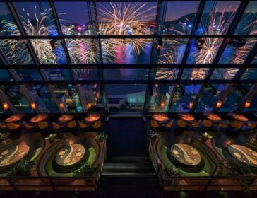 best restaurants and hotels to watch fireworks